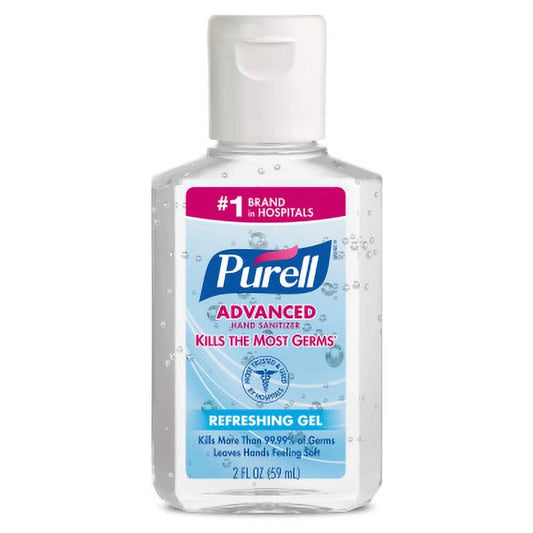 MedTech- 2oz Purell® Advanced Refreshing Gel Hand Sanitizer- -