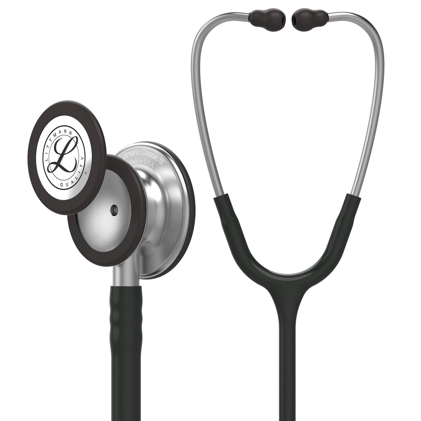Littmann- Classic III™ Stethoscope- Black tube; Stainless Steel Chestpiece-