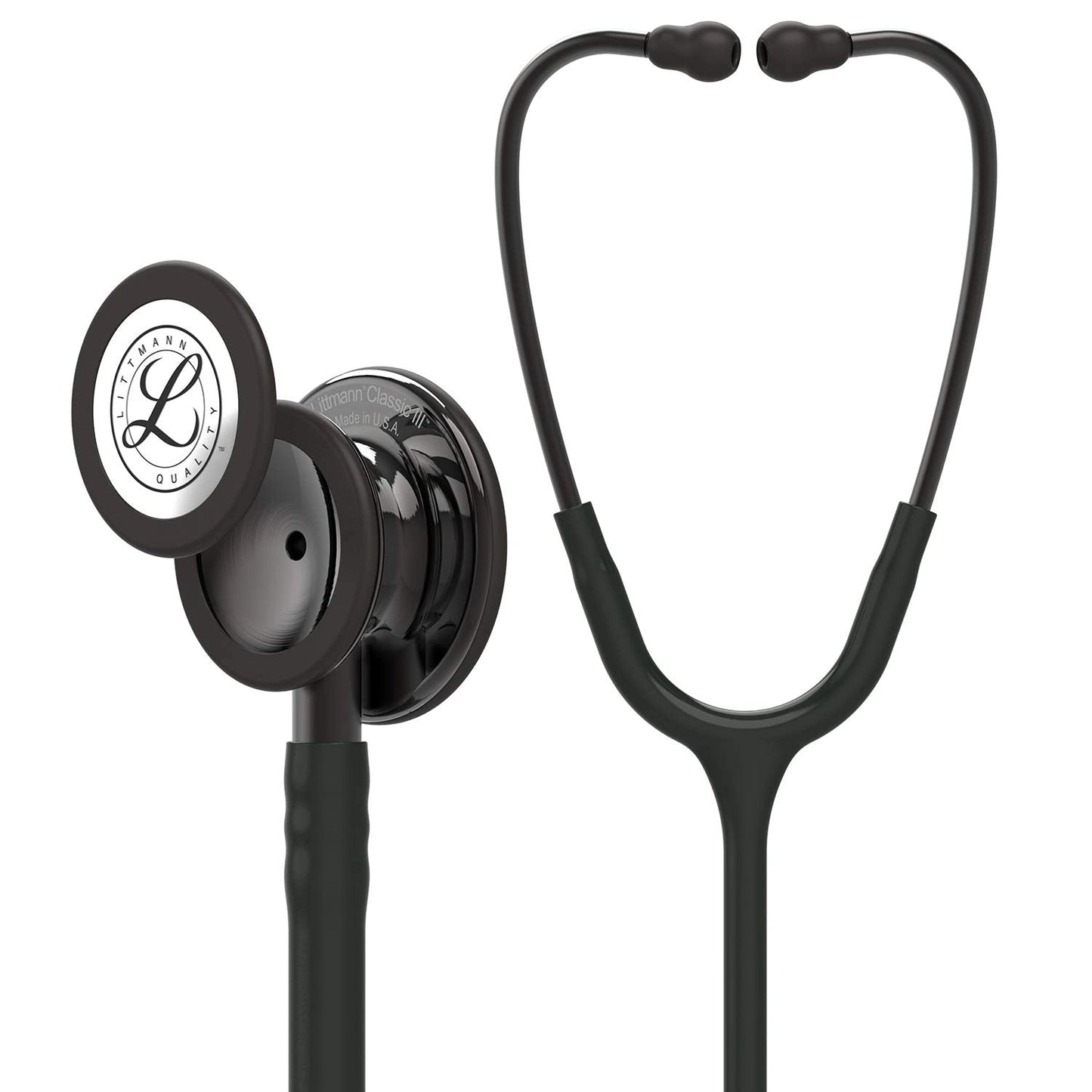 Littmann- Classic III™ Stethoscope- Black Tube; Smoke Finish Chestpiece-