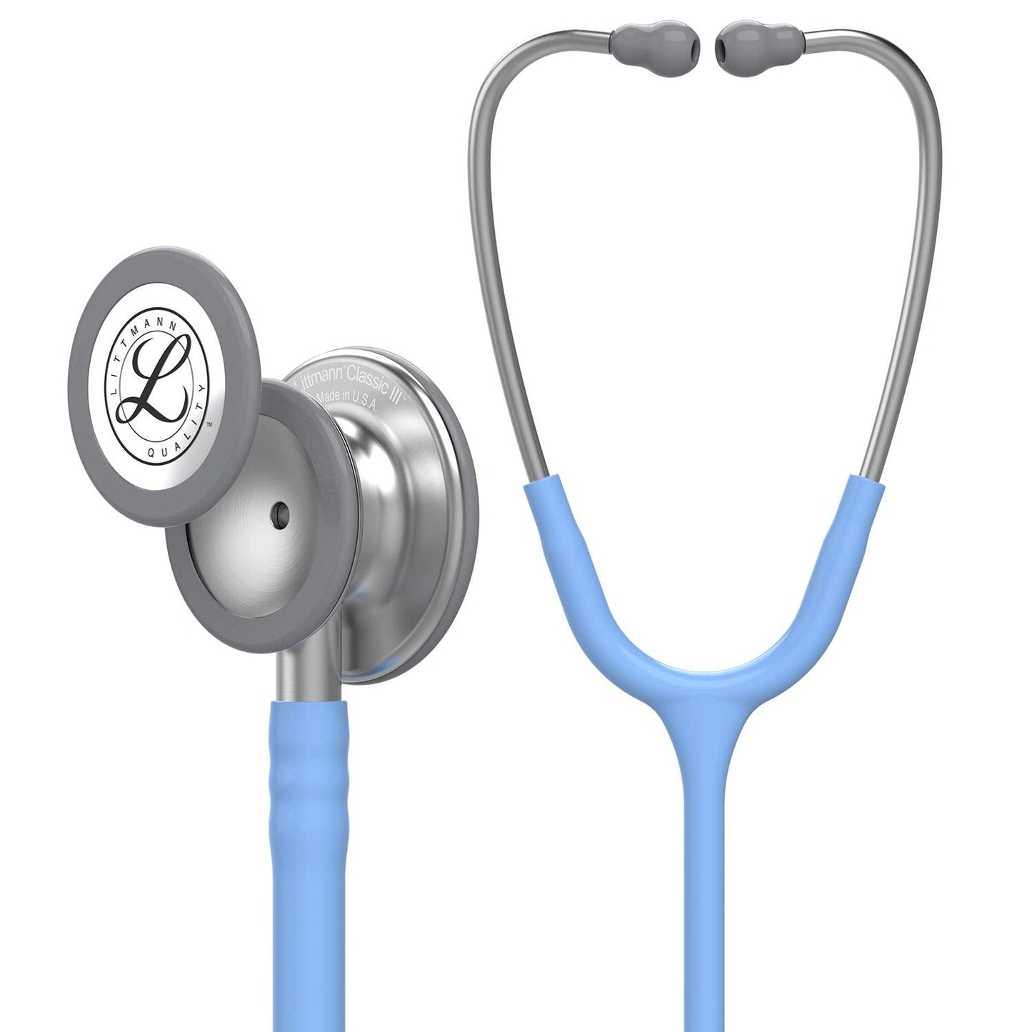 Littmann- Classic III™ Stethoscope- Ceil Blue Tube; Stainless Steel Chestpiece-