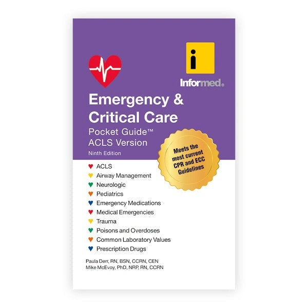 Jones & Barlett- Emergency & Critical Care Pocket Guide, ACLS 9e- -
