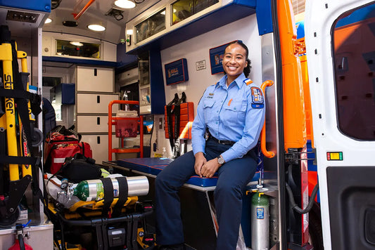 Hallam College. (n.d.). Kinesiology student moves to becoming an EMT. Image courtesy of Hallam College.