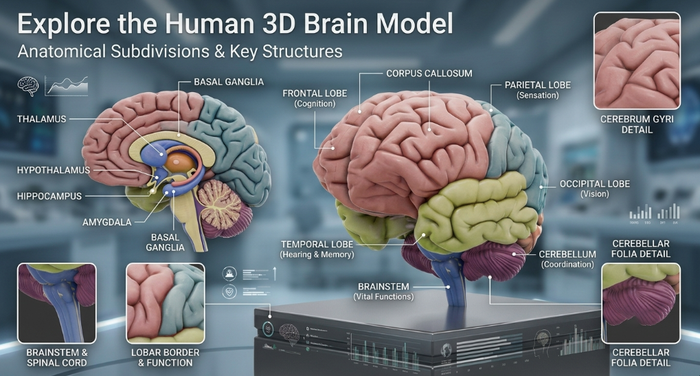 3D Brain Model