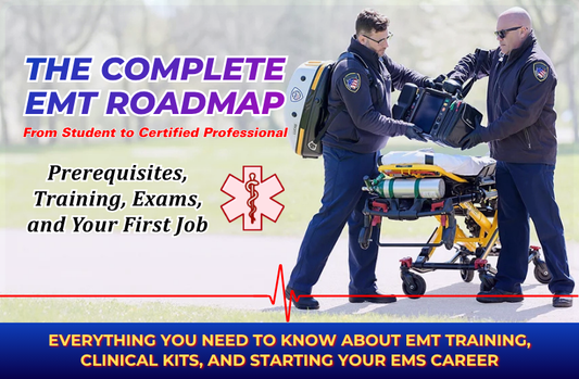 Texas EMT student training for NREMT certification and state licensure