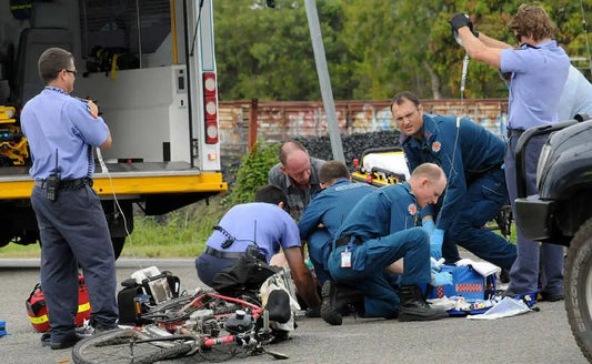 Courier Mail article, “Rod rushes to victim’s aid,” Sunshine Coast News, Queensland