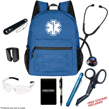 MedTech- Basic Clinical Kit- Blue- Rainbow & Stealth / Black