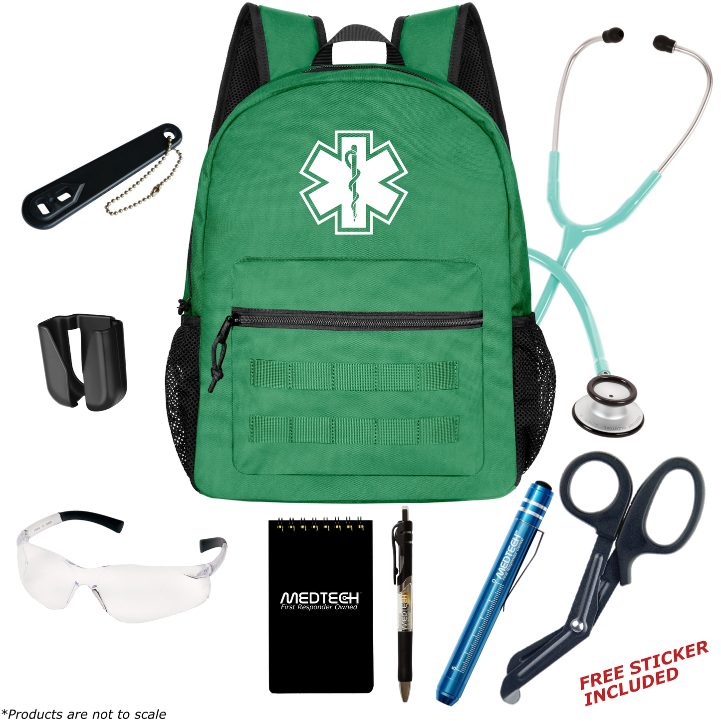 MedTech- Basic Clinical Kit- Green- Aqua Sea