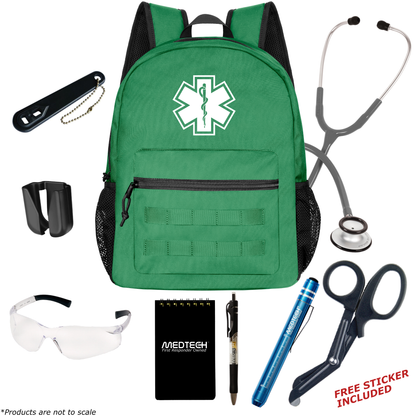 MedTech- Basic Clinical Kit- Green- Pewter