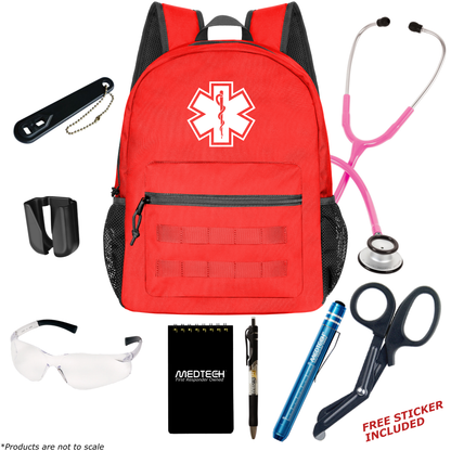 MedTech- Basic Clinical Kit- Red- Hot Pink