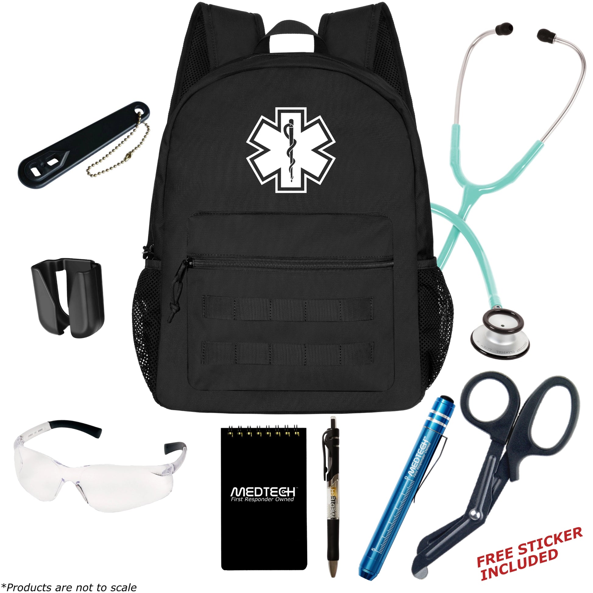 MedTech- Basic Clinical Kit- Black- Aqua Sea