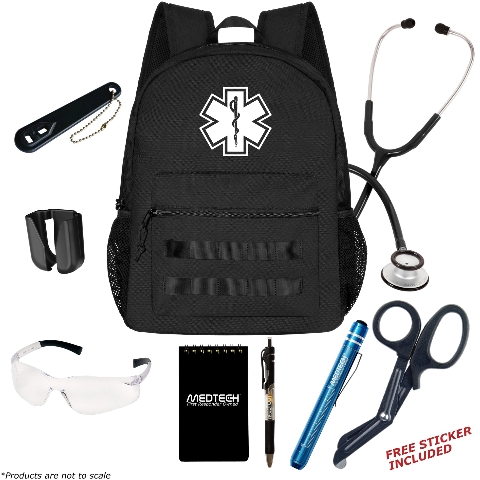 MedTech- Basic Clinical Kit- Black- Black