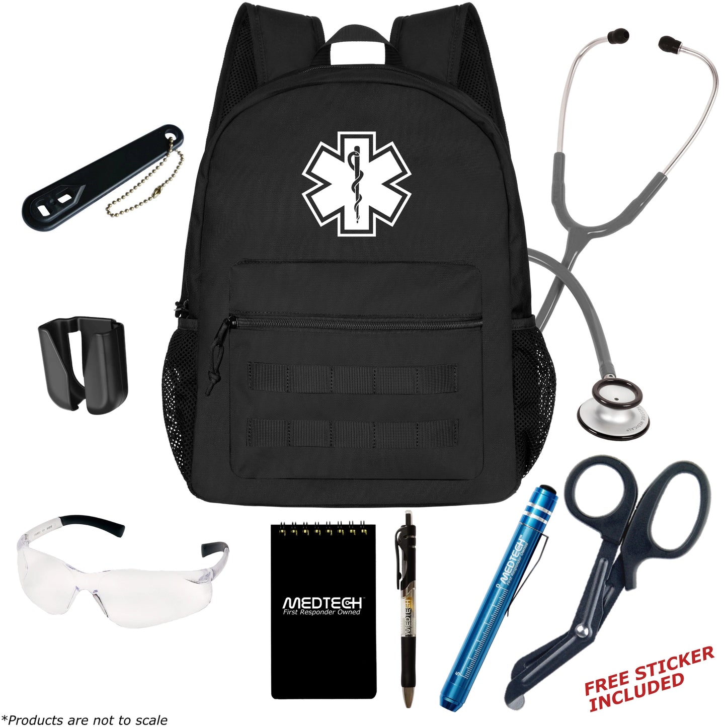 MedTech- Basic Clinical Kit- Black- Pewter