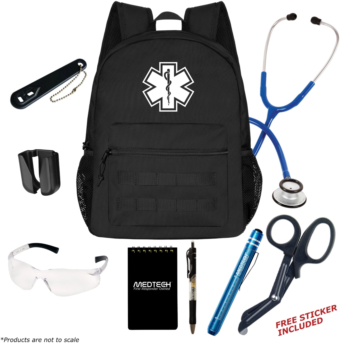 MedTech- Basic Clinical Kit- Black- Royal