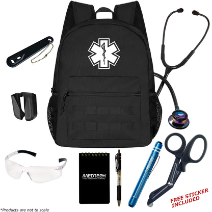 MedTech- Basic Clinical Kit- Black- Rainbow & Stealth / Black