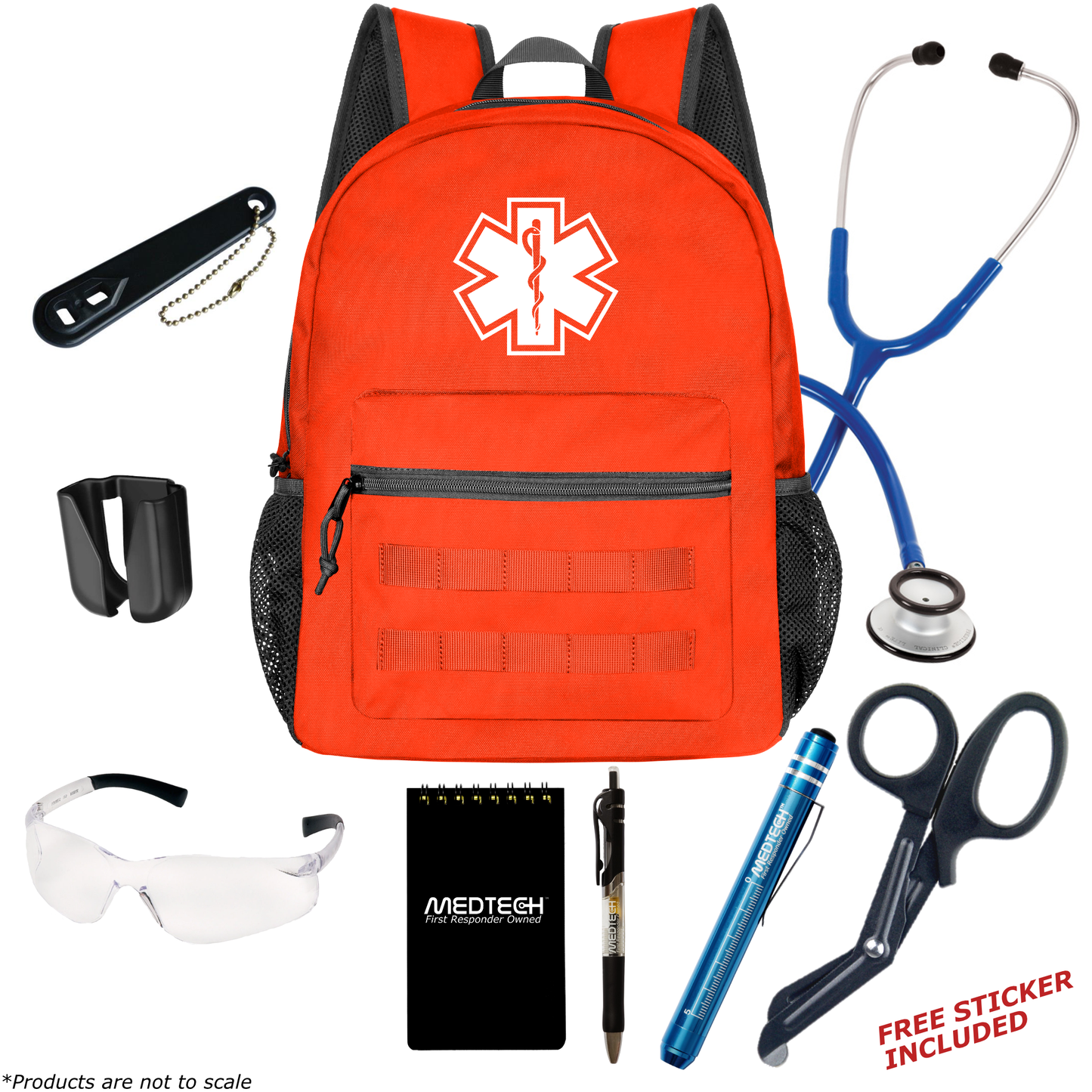 MedTech- Basic Clinical Kit- Orange- Royal