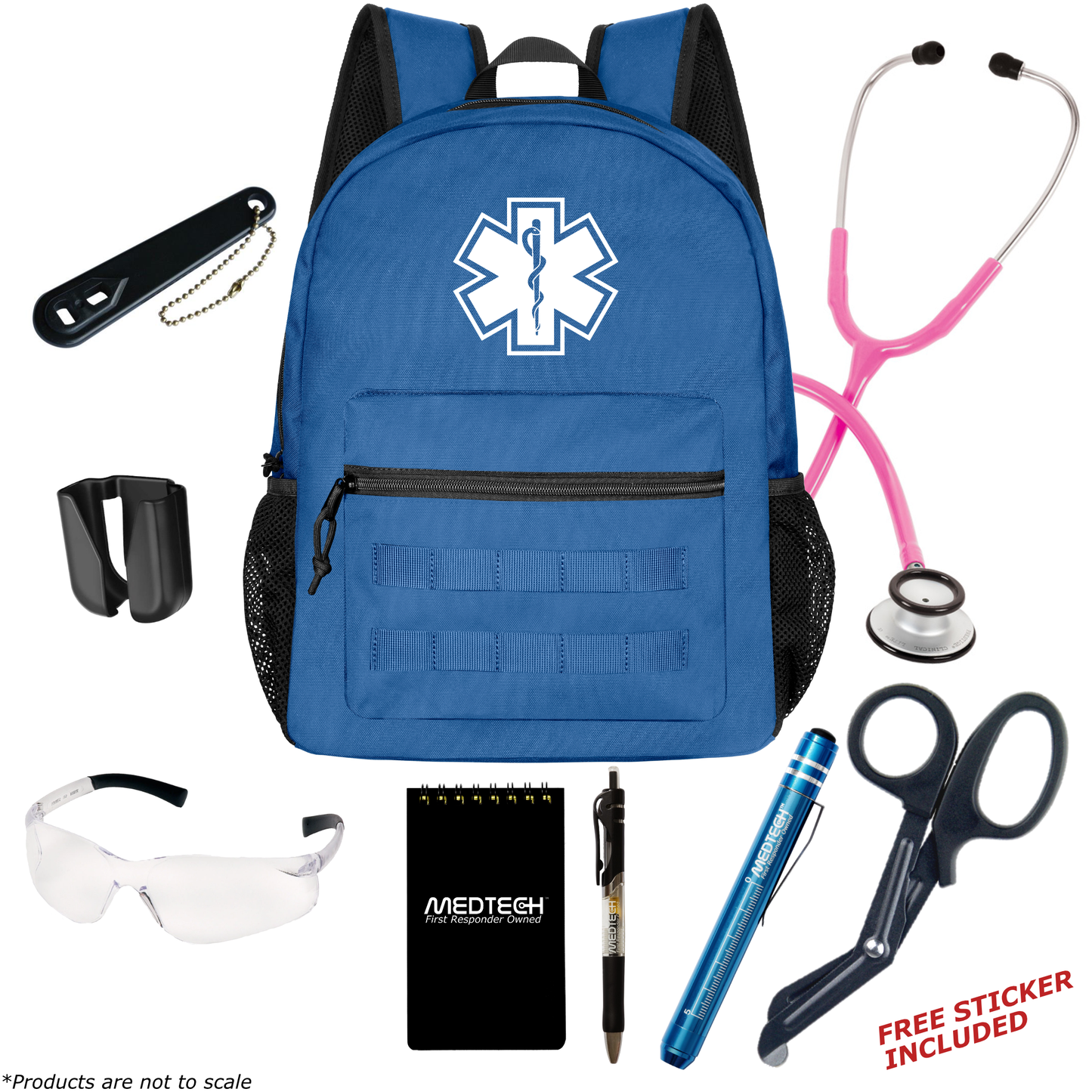 MedTech- Basic Clinical Kit- Blue- Hot Pink