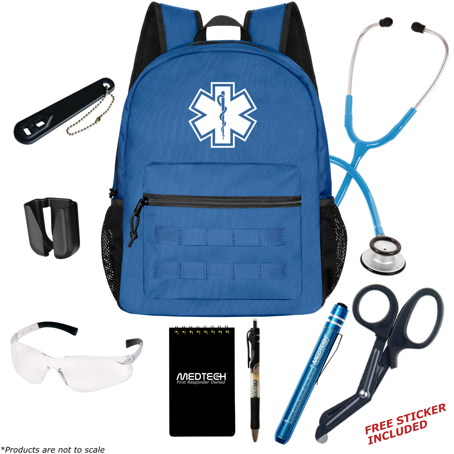 MedTech- Basic Clinical Kit- Blue- Neon Blue