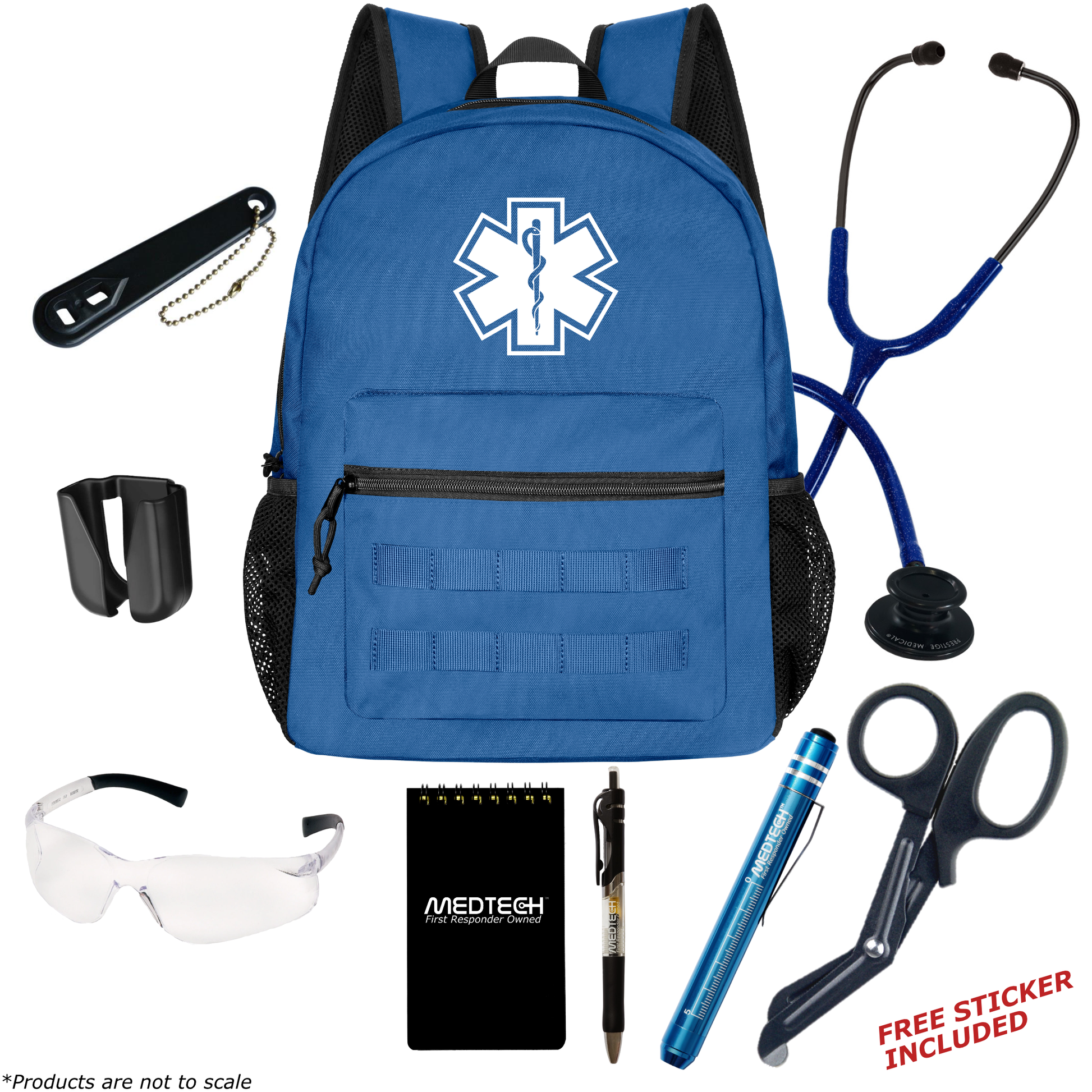 MedTech- Basic Clinical Kit- Blue- Stealth / Navy Sparkles