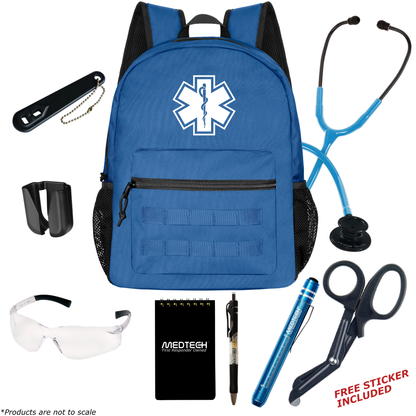 MedTech- Basic Clinical Kit- Blue- Stealth / Neon Blue