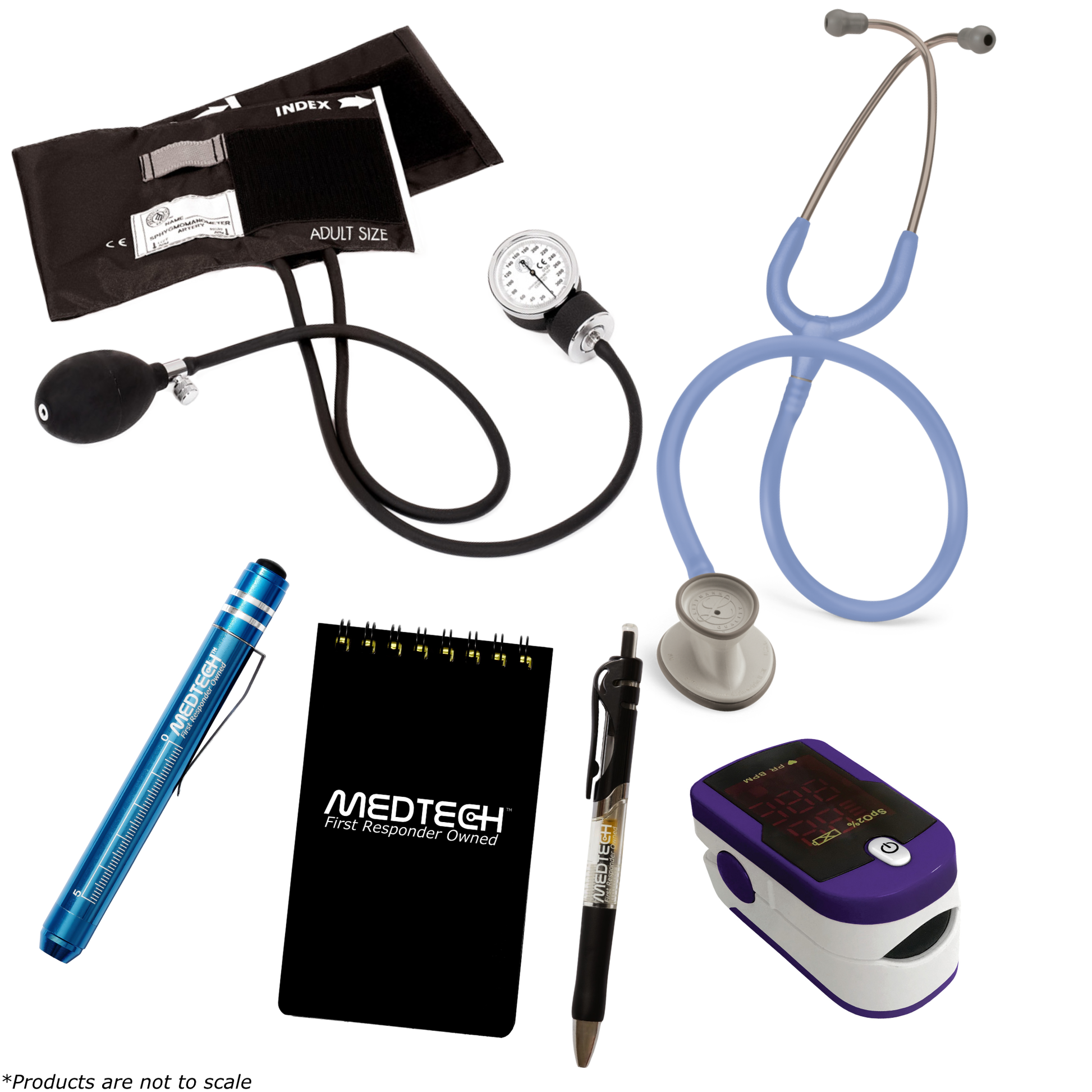 MedTech- Intermediate Vitals Kit- Purple- Ciel Blue