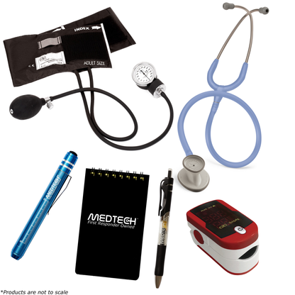 MedTech- Intermediate Vitals Kit- Red- Ciel Blue