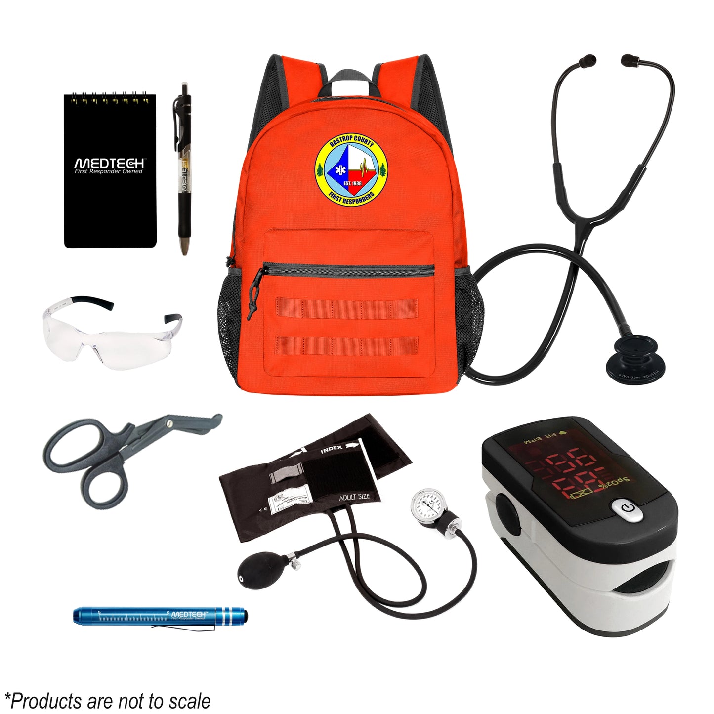 MedTech- Bastrop County First Responders Custom Clinical Kit- - 