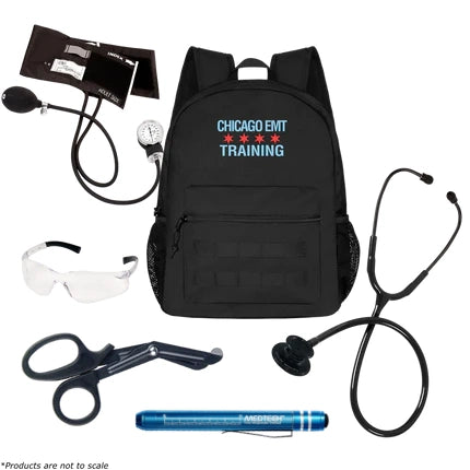 MedTech- Chicago EMT Training Custom Clinical Kit- Custom Clinical Kit #2- Black