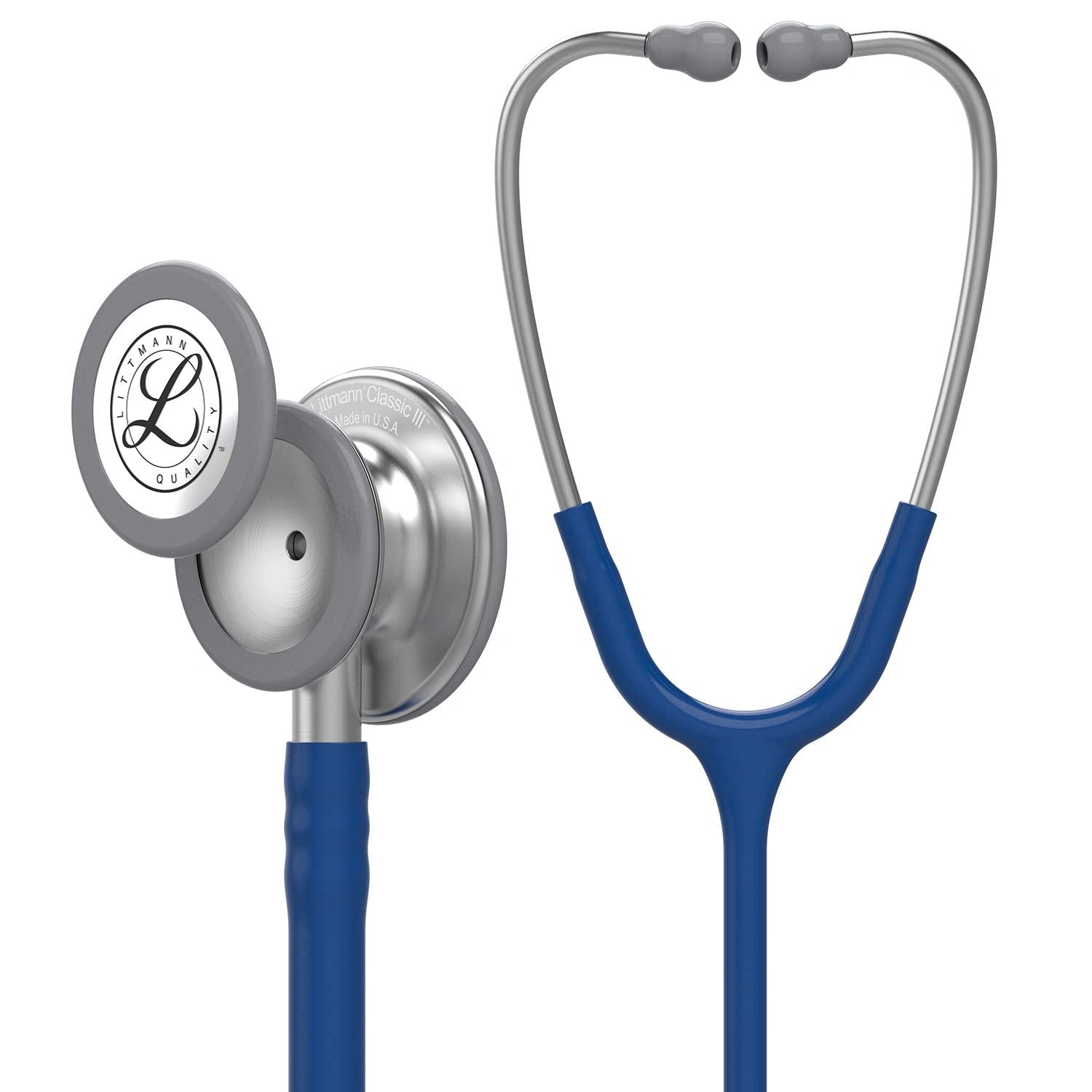 Littmann- Classic III™ Stethoscope- Navy Blue Tube; Stainless Steel Chestpiece- 