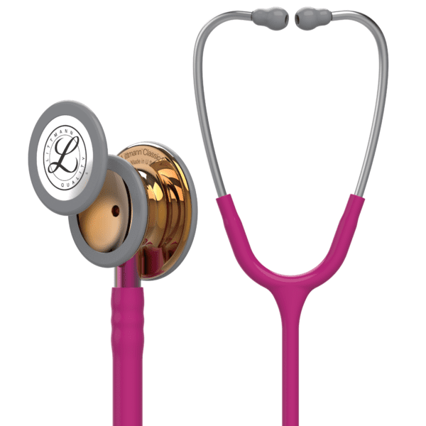 Littmann- Classic III™ Stethoscope- *Limited Edition* Raspberry Tube; Pink Stem; Stainless Steel Chestpiece- 