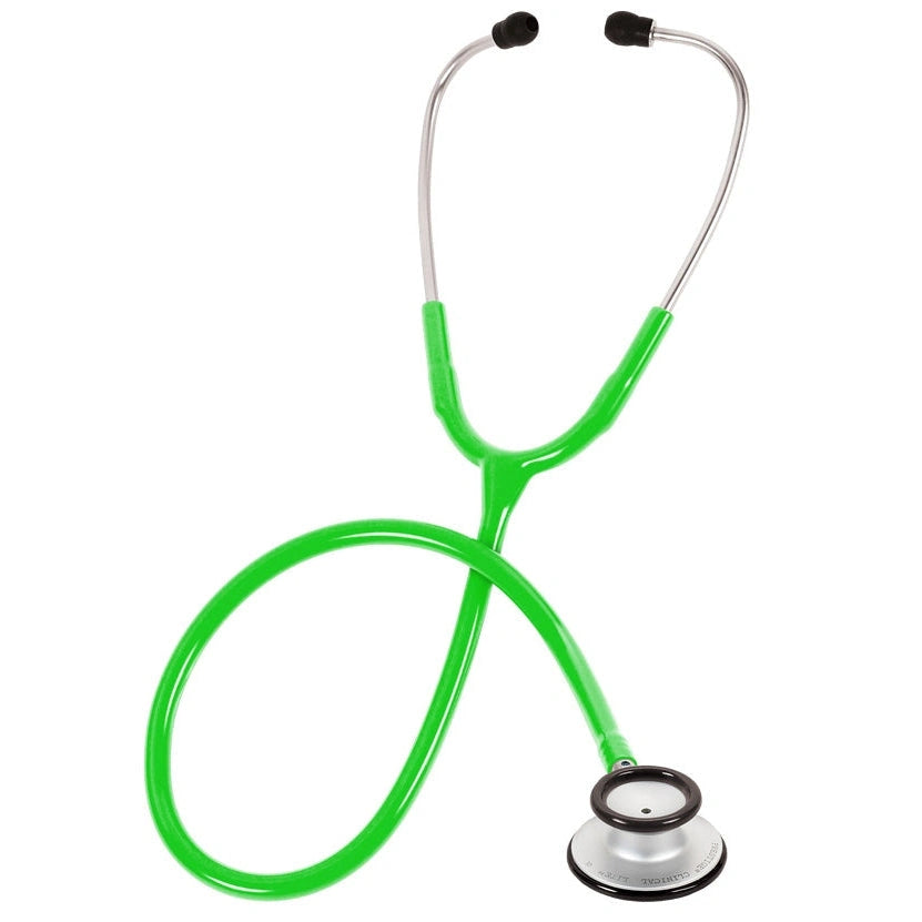 Prestige Medical- Clinical Lite Stethoscope- Neon Green- 