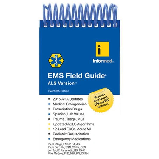 Jones & Barlett- EMS Field Guide, ALS Version 20e- - 