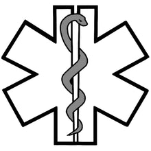MedTech EMS white sticker