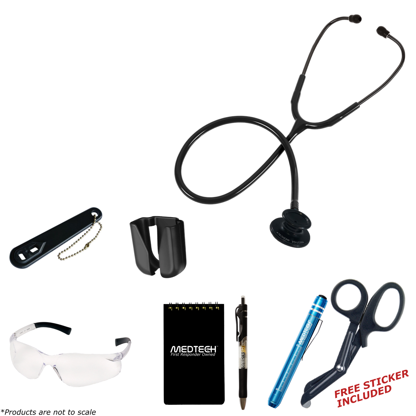 MedTech- EMT Basic Clinical Kit- None- Stealth Black