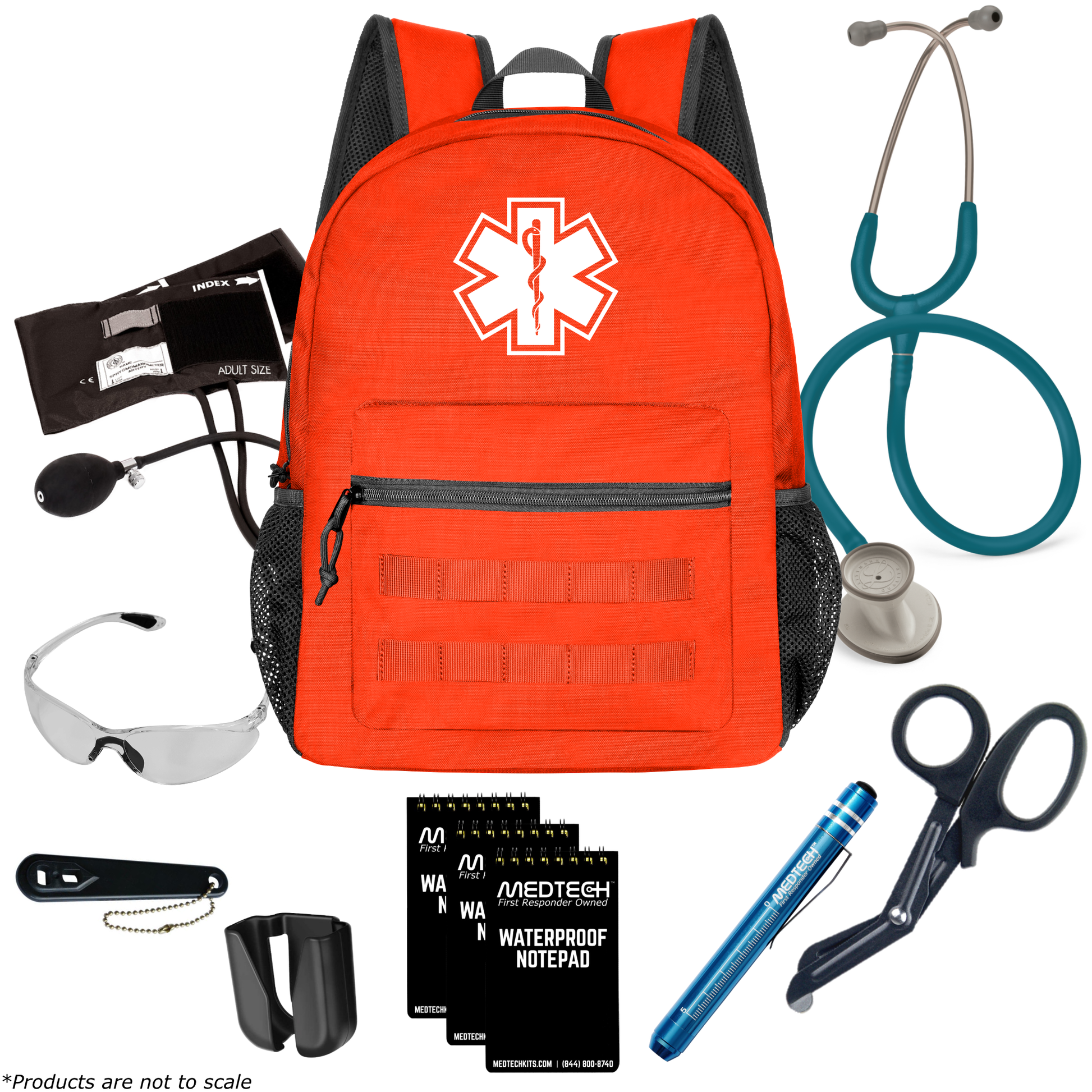 Kit Medico 6 Pezzi ROSSO Per Studenti EMT, Infermieri, Chirurghi – Strumenti Diagnostici Surginstruments - Foto 1