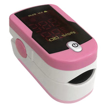MedTech fingertip pulse oximeter in pink