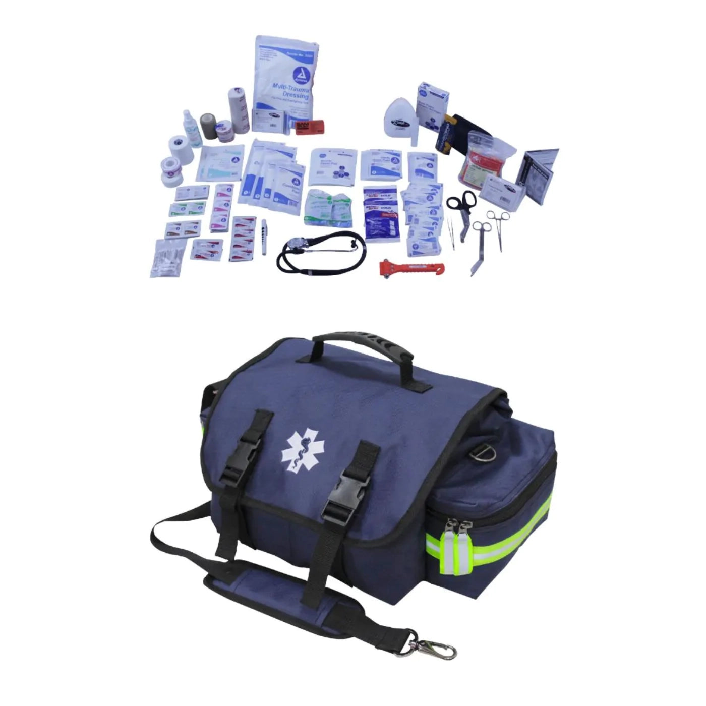 MedTech- First Responder Trauma Bag- Navy- Yes