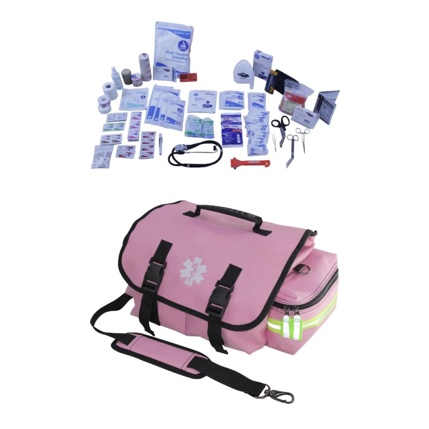 MedTech- First Responder Trauma Bag- Pink- Yes