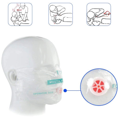 MedTech- Keychain CPR Mask- - 