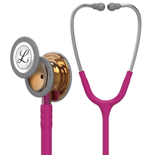 MedTech littmann classic iii with raspberry tubing and copper chestpiece