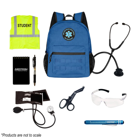 MedTech- Lone Star College - North Harris Custom Clinical Kit- Blue Backpack- 