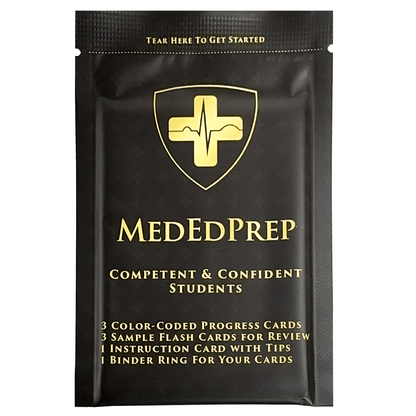MedEdPrep- MedEdPrep Flashcard Starter Pack- - 