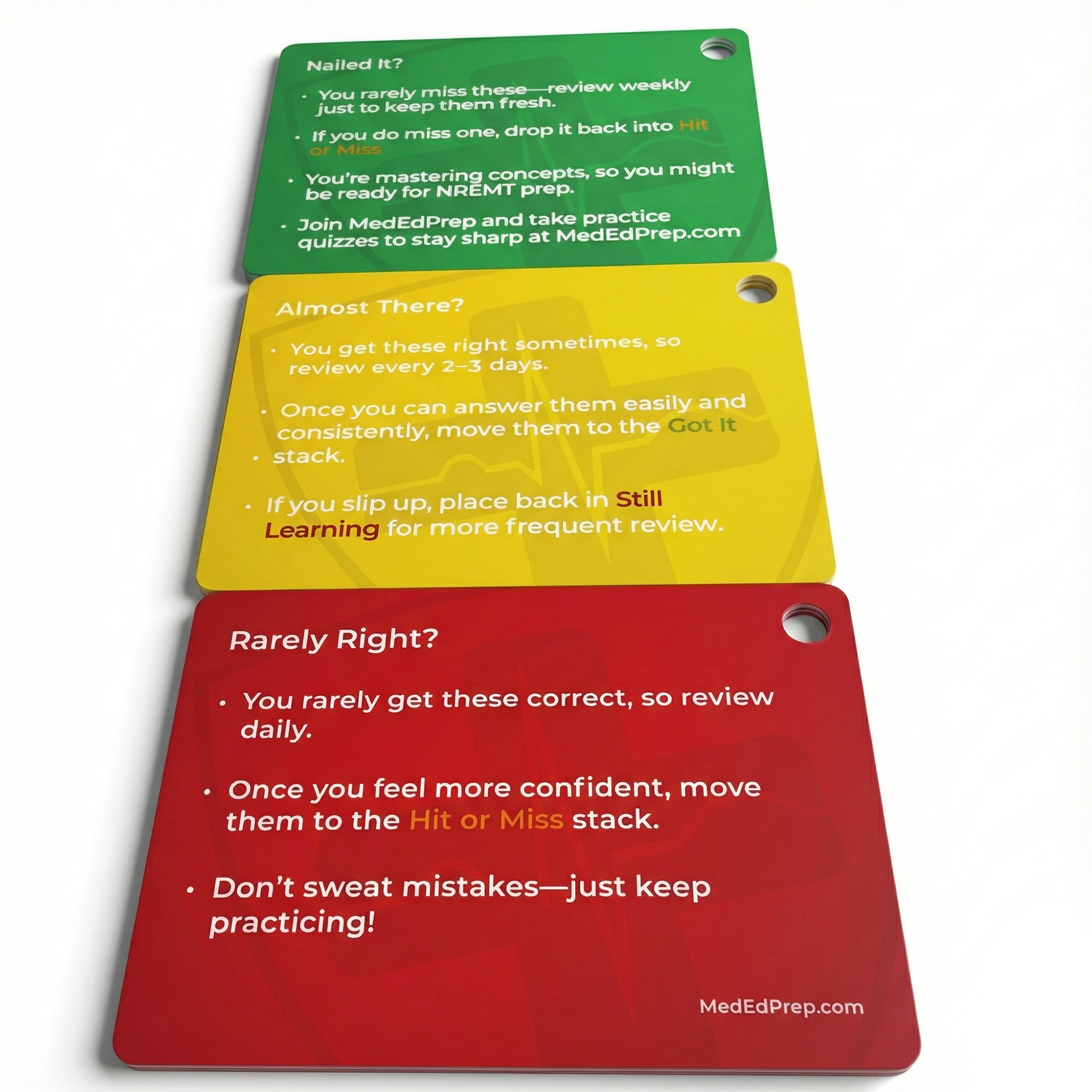 MedEdPrep- MedEdPrep Flashcard Starter Pack- - 