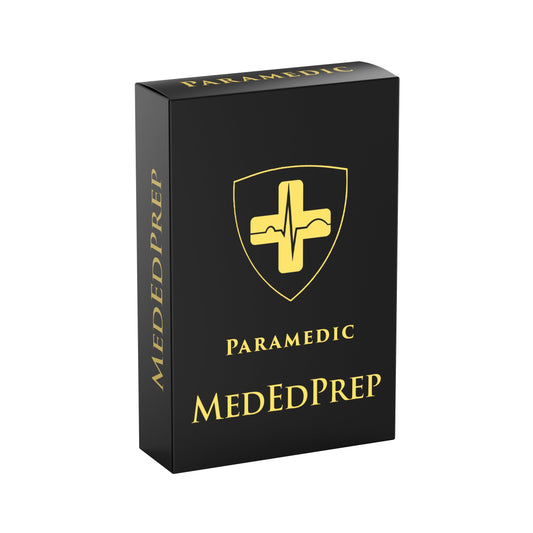 MedEdPrep- MedEdPrep Paramedic Study Playing Cards- - 