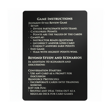 MedEdPrep Paramedic Study Playing Cards