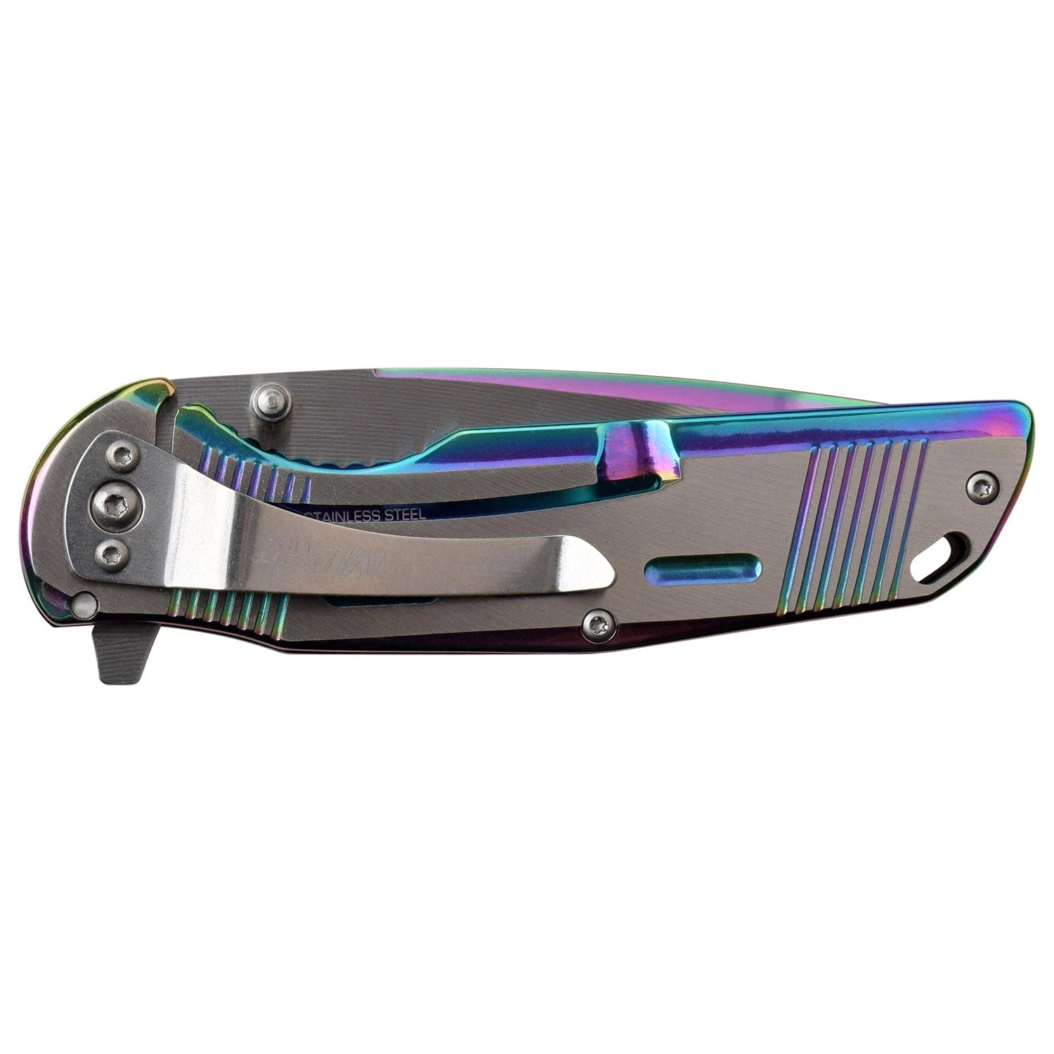 MTech- Rainbow Steel Knife- - 