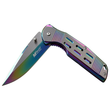 MTech- Rainbow Steel Knife- - 