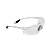 MedTech safety glasses side view showing temple arm
