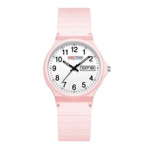 MedTech scrub watch in pink with silicone band