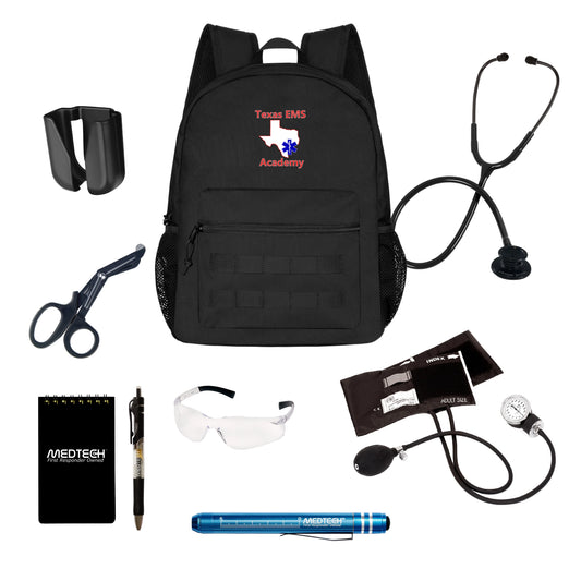 MedTech- Texas EMS Academy Custom Clinical Kit- Full Kit- Black