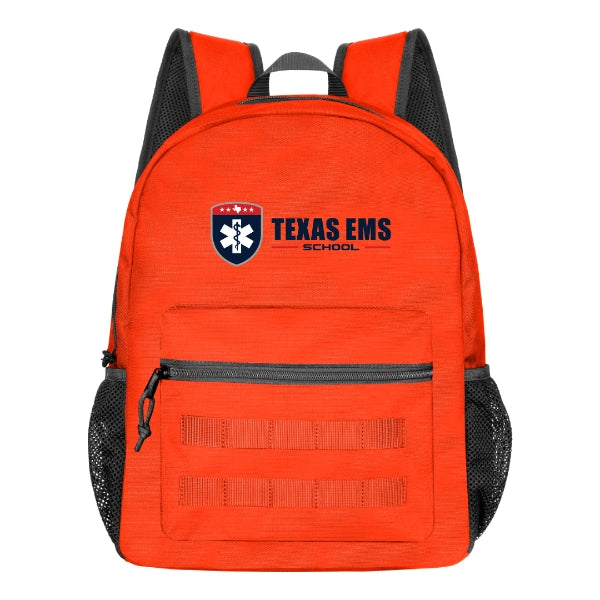 MedTech- Texas EMS School Custom Clinical Kit- Backpack Only- Orange